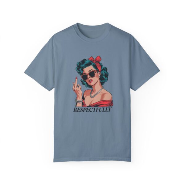 Vintage-Inspired Respectfully T-Shirt for Confident Individuals - Image 9